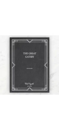 The manuscript of The Great Gatsby by F. Scott Fitzgerald