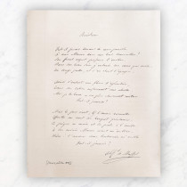 Rondeau Musset Manuscript