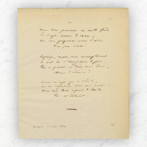 My arm pressed gently thy form