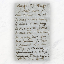 Letter to Juliette Drouet