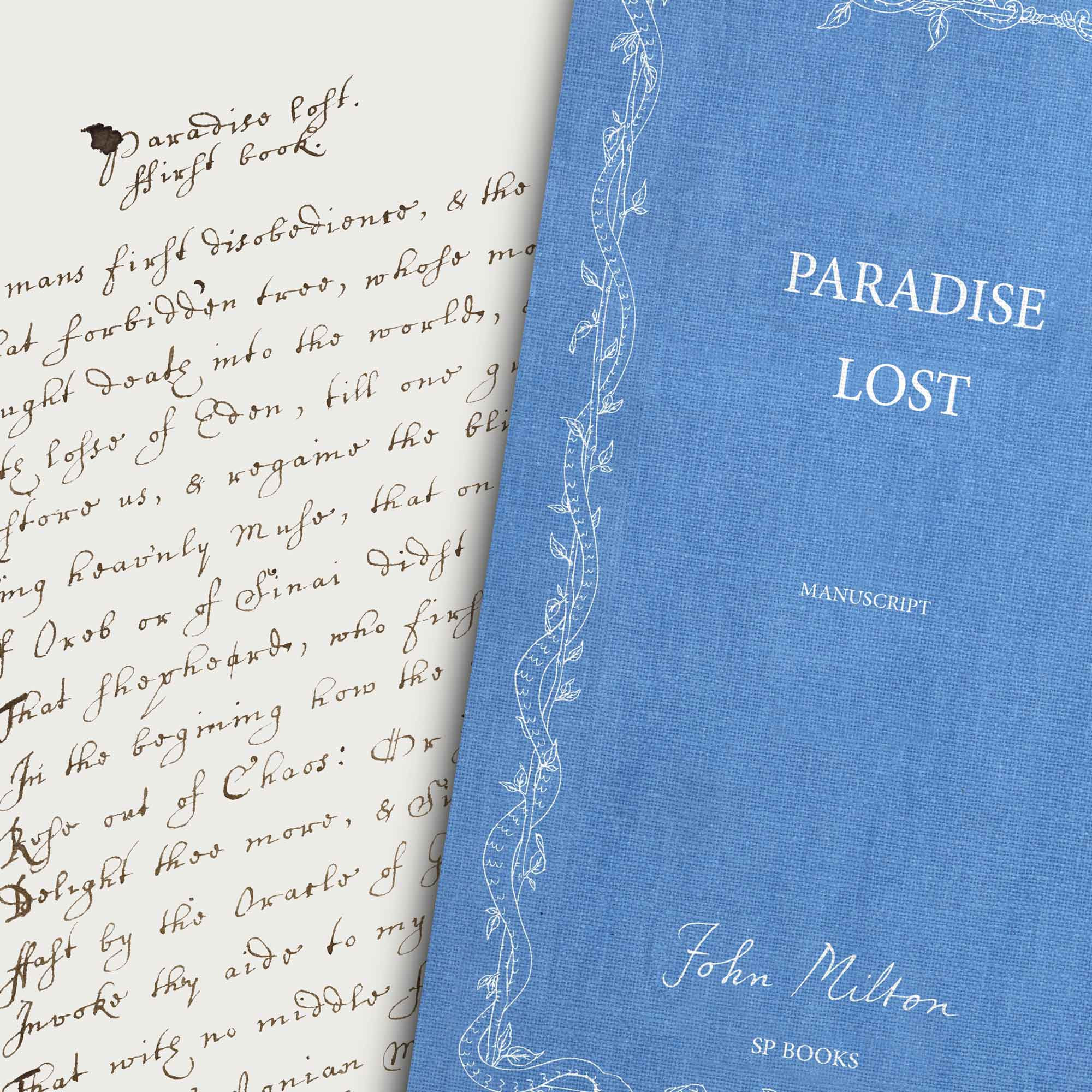 The Early Editions of John Milton's Paradise Lost – SLU Special Collections  Currents