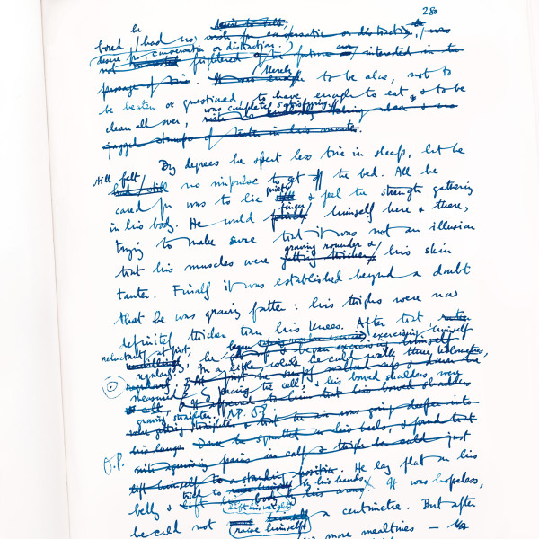 1984, The manuscript of Nineteen Eighty-Four