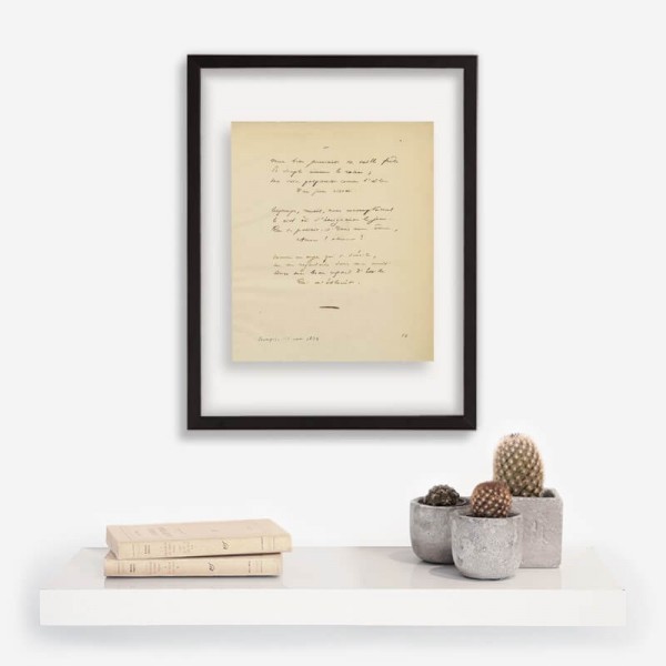 My arm pressed gently thy form