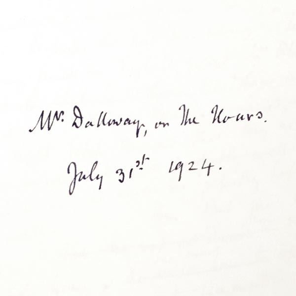 Mrs Dalloway Mrs Dalloway