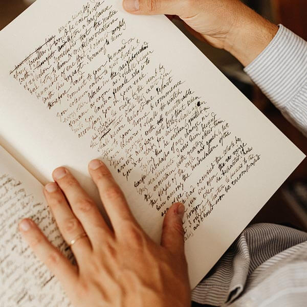 Frankenstein, the manuscript of Mary Shelley