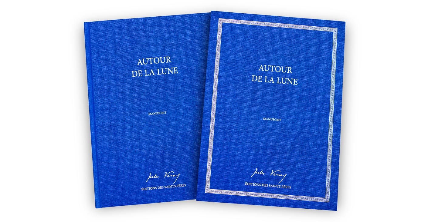 Around the moon manuscript : Autour de la lune 