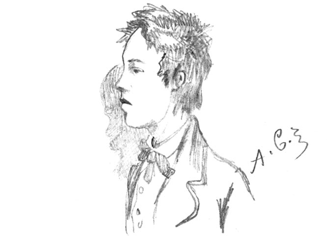 drawing Rimbaud