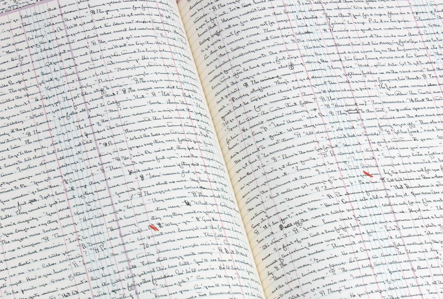 The Grapes of Wrath Manuscript
