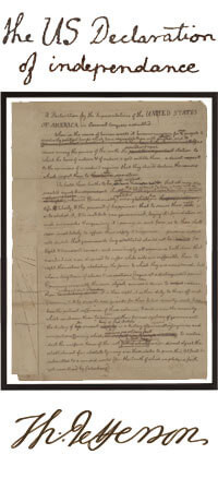 The united states declaration of independence