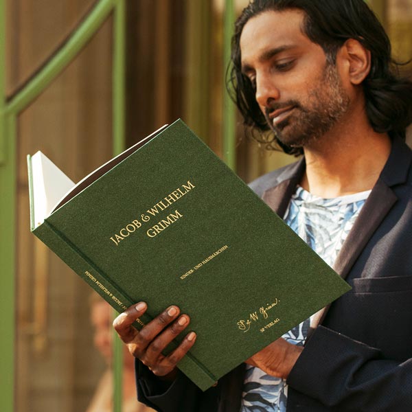 The manuscript of Grimm's Fairy Tales